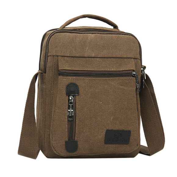 IMOBABY Penguin Laptop Bag Canvas Messenger Shoulder Bag Briefcase Fits 15-15.4 inch 